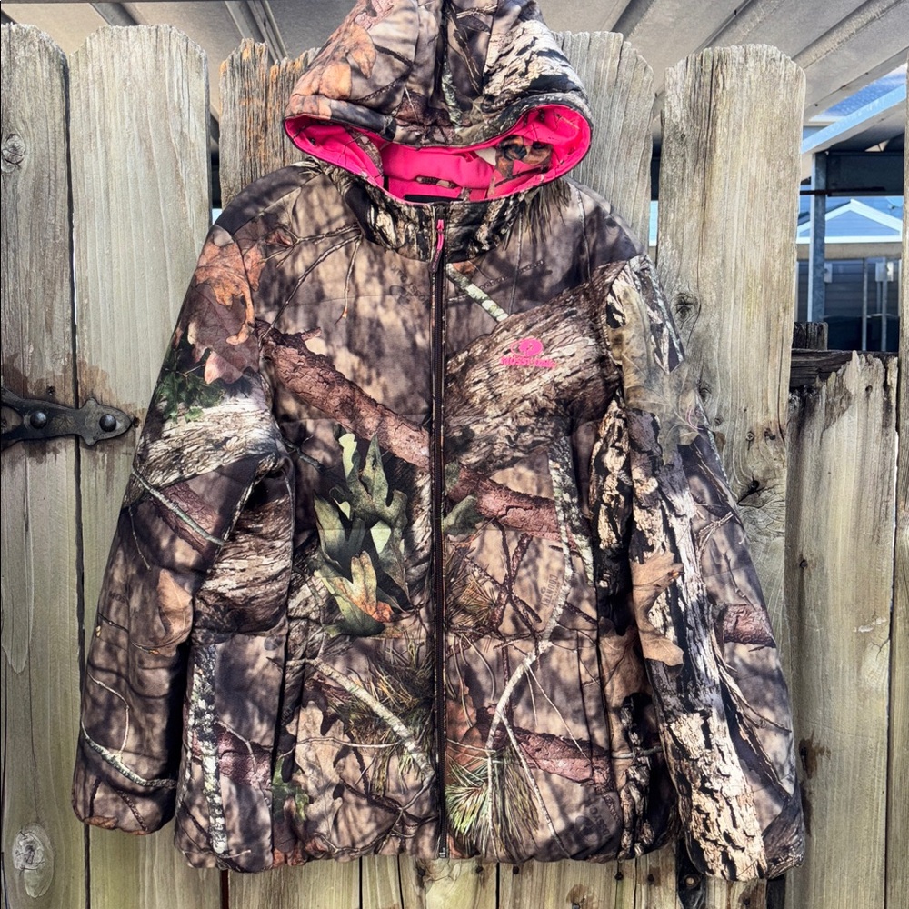 Women's Camouflage Hooded Jacket